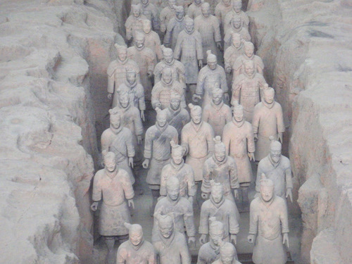 Terracotta Warriors.